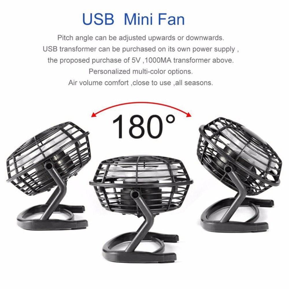 Quạt mini để bàn tản nhiệt kết nối USB với máy tính  Ksuper