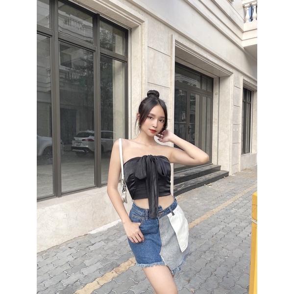 Quần váy jean cá tính REVERCLOTHINGS Sana Skorts