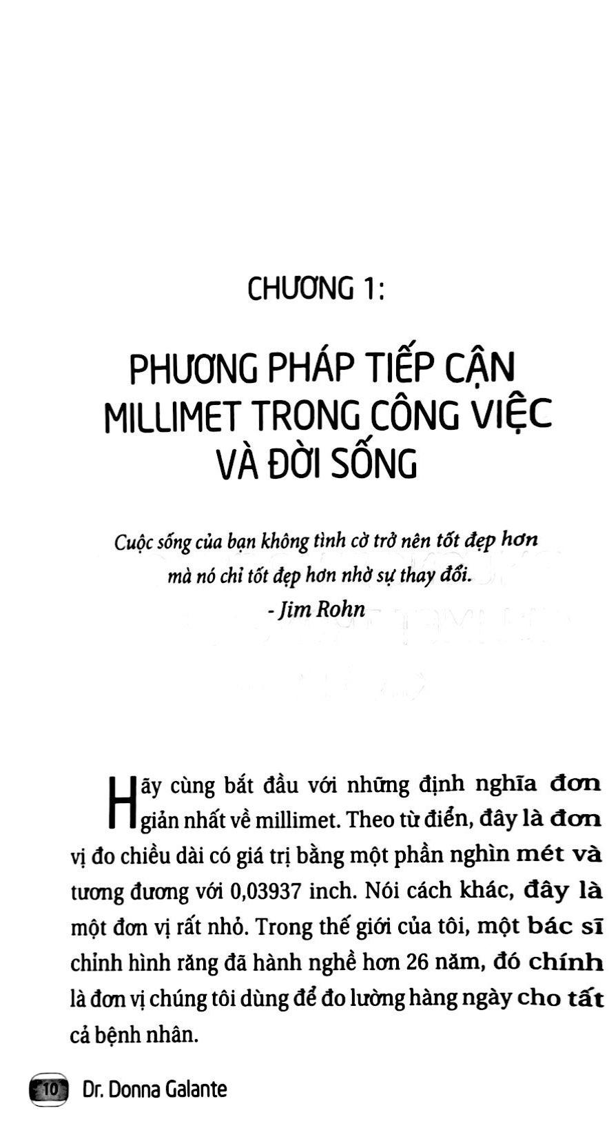 Chuẩn Từng Millimet Thay Đổi Nhỏ, Tác Động Lớn