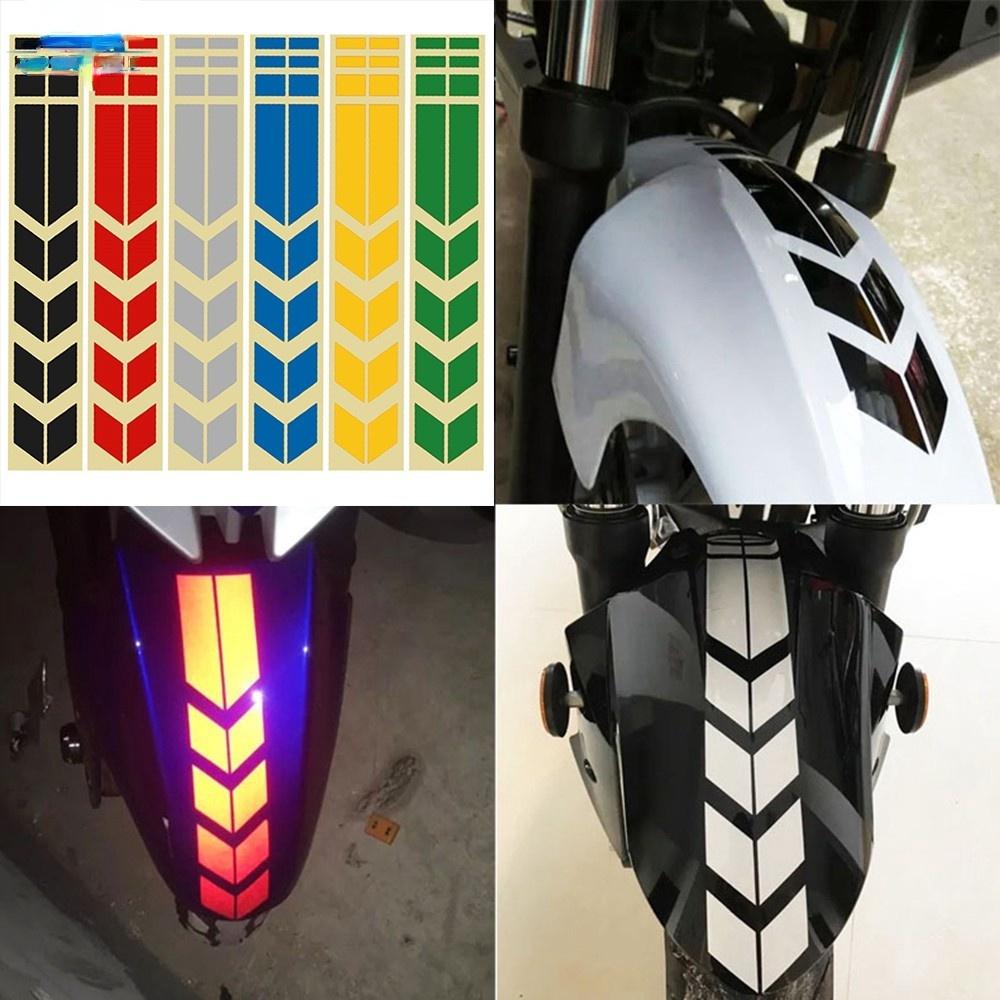 FENDER Miếng Dán Phản Quang Chống Thấm Nước 34x6cm Trang Trí Bánh Xe Hơi/ Xe Máy