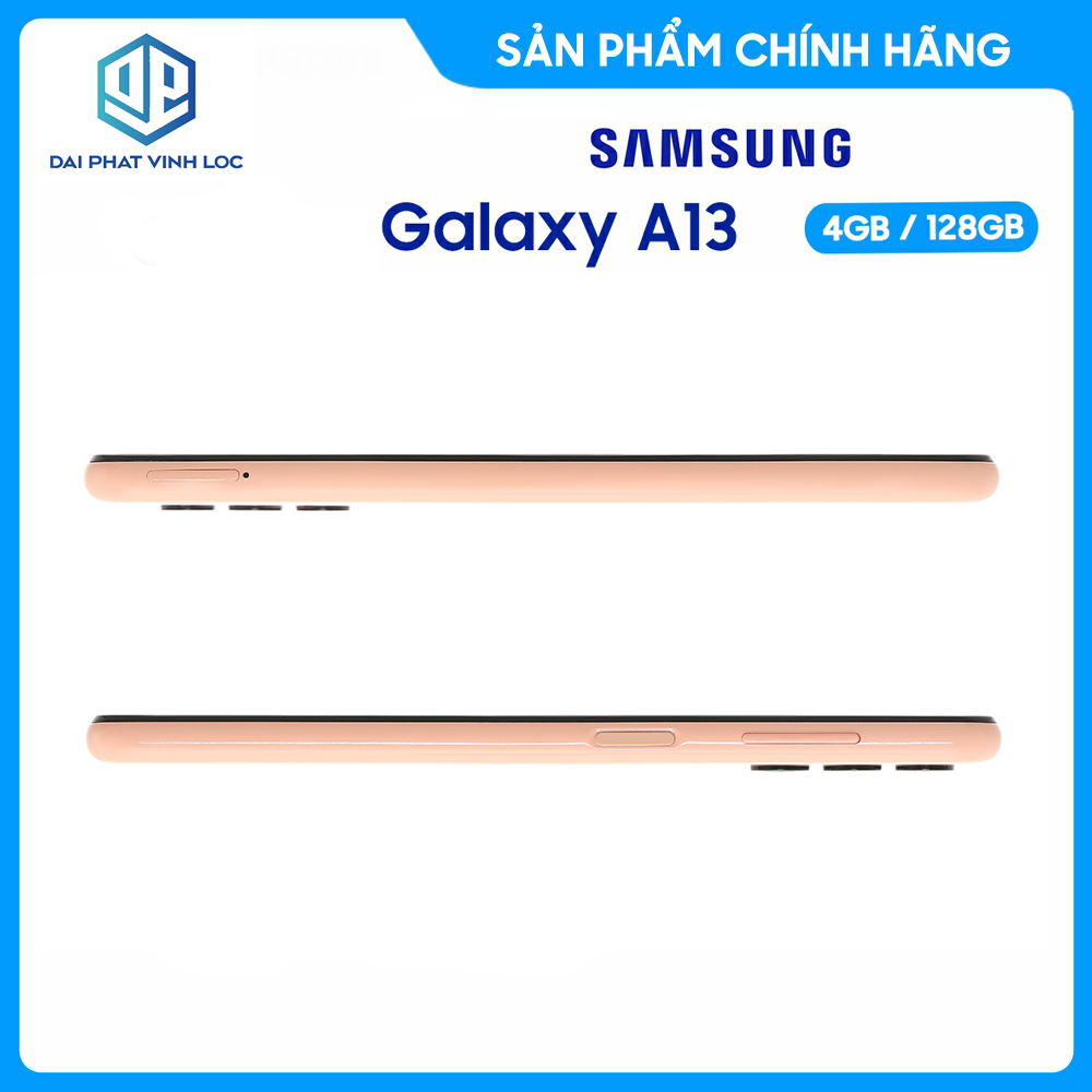 Điện Thoại Samsung Galaxy A13 (4GB/128GB) - Hàng Chính Hãng, Mới 100%, Nguyên Seal | Bảo hành 12 tháng QZ4 - Màn Hình 6.6 Inches - Pin Khủng 5000 mAh