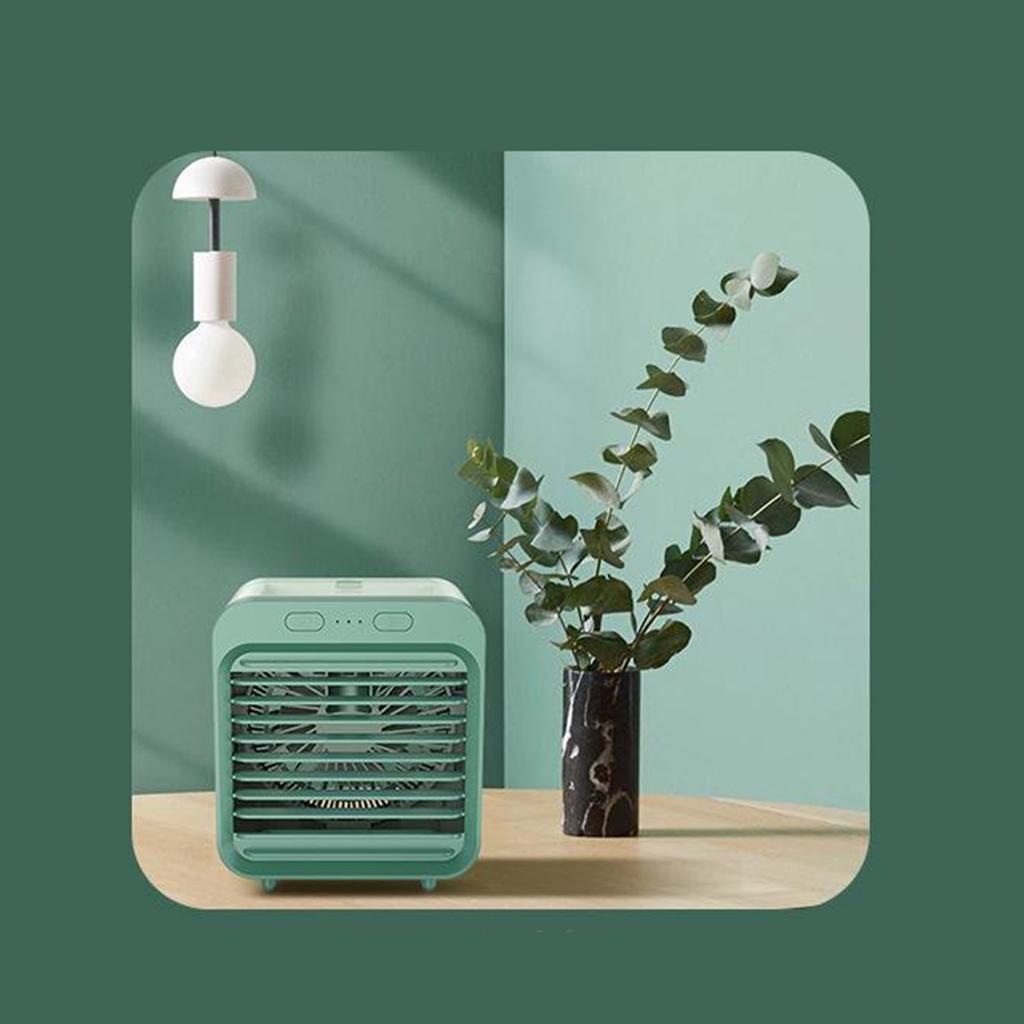 2X Portable Mini Air Cooler Personal Quiet USB Air Conditioner for