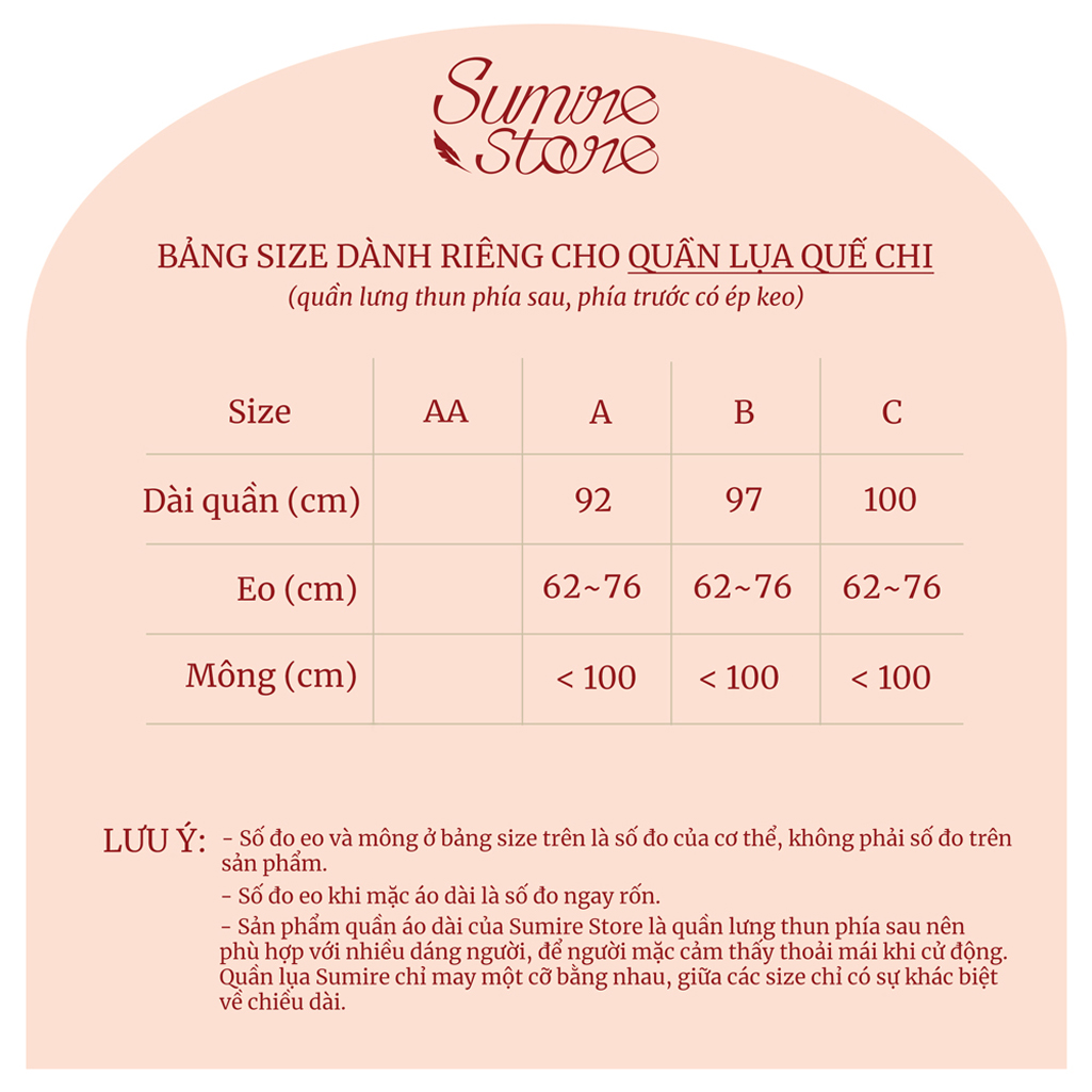 Sumire Store Quần lụa Quế Chi Xanh đá