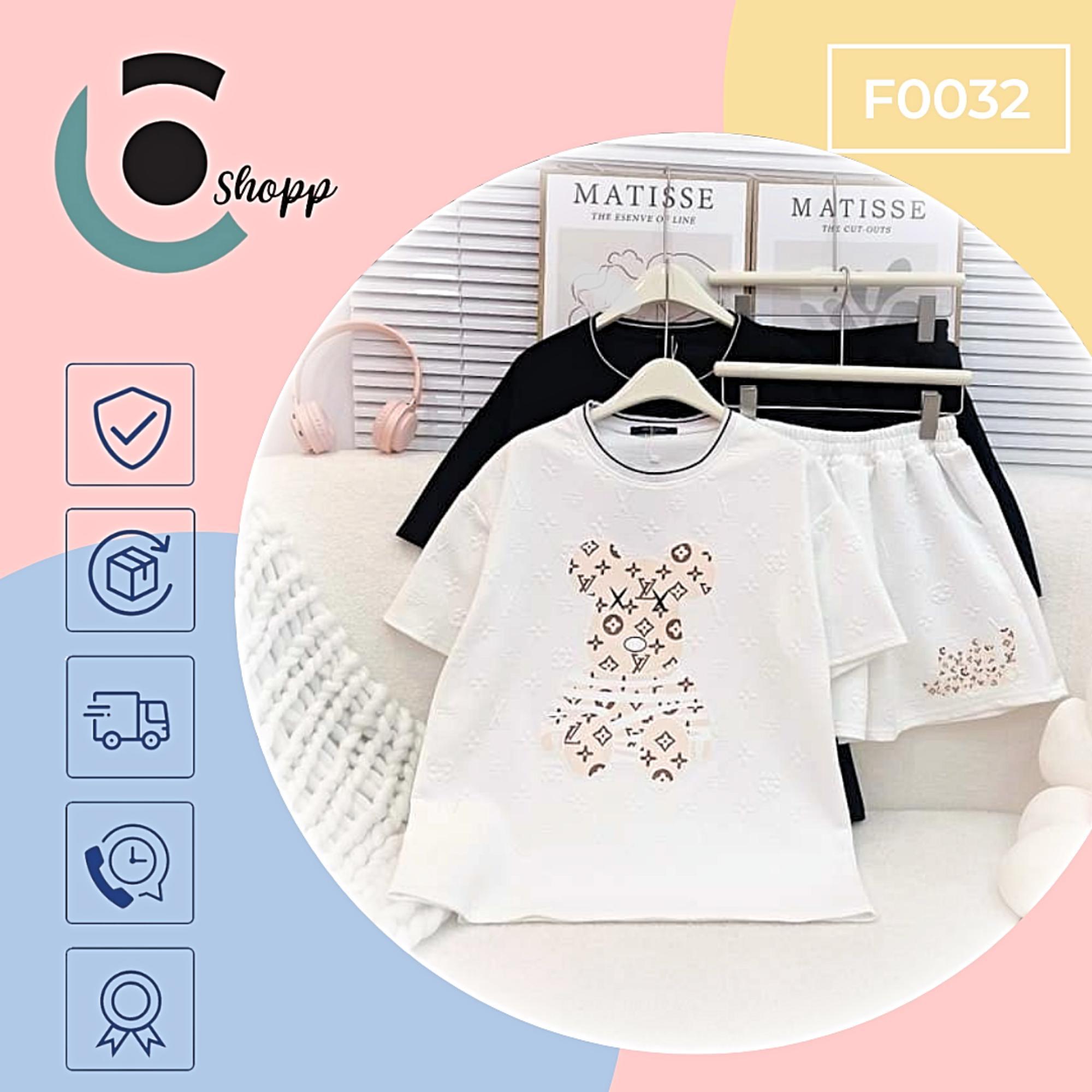 Set bộ gấu xinh xẻo cao cấp