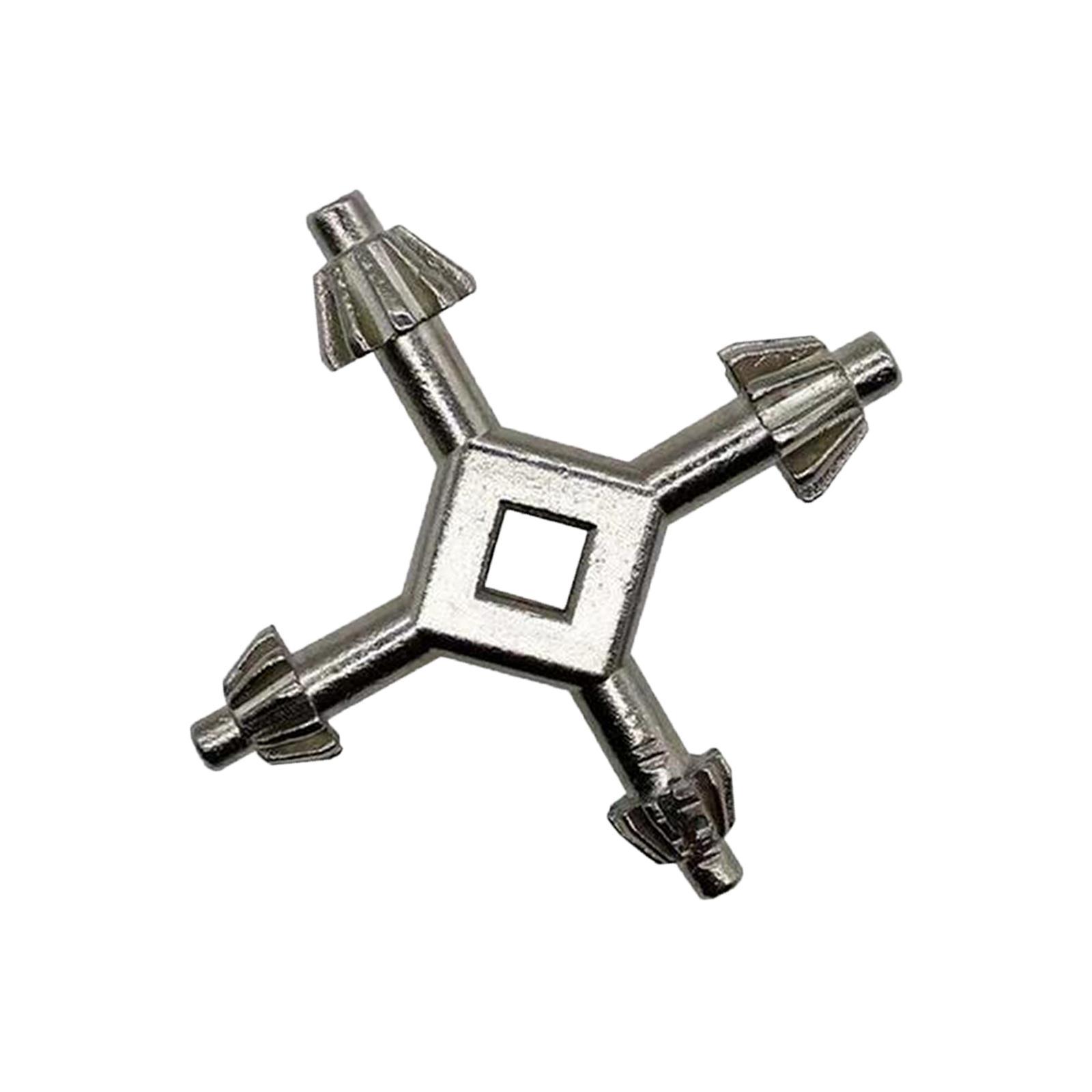 Drill Chuck Key Wrench, Electric Drill Chuck, 4 Ways Chuck Key, for Tighten Drill Combination Hand