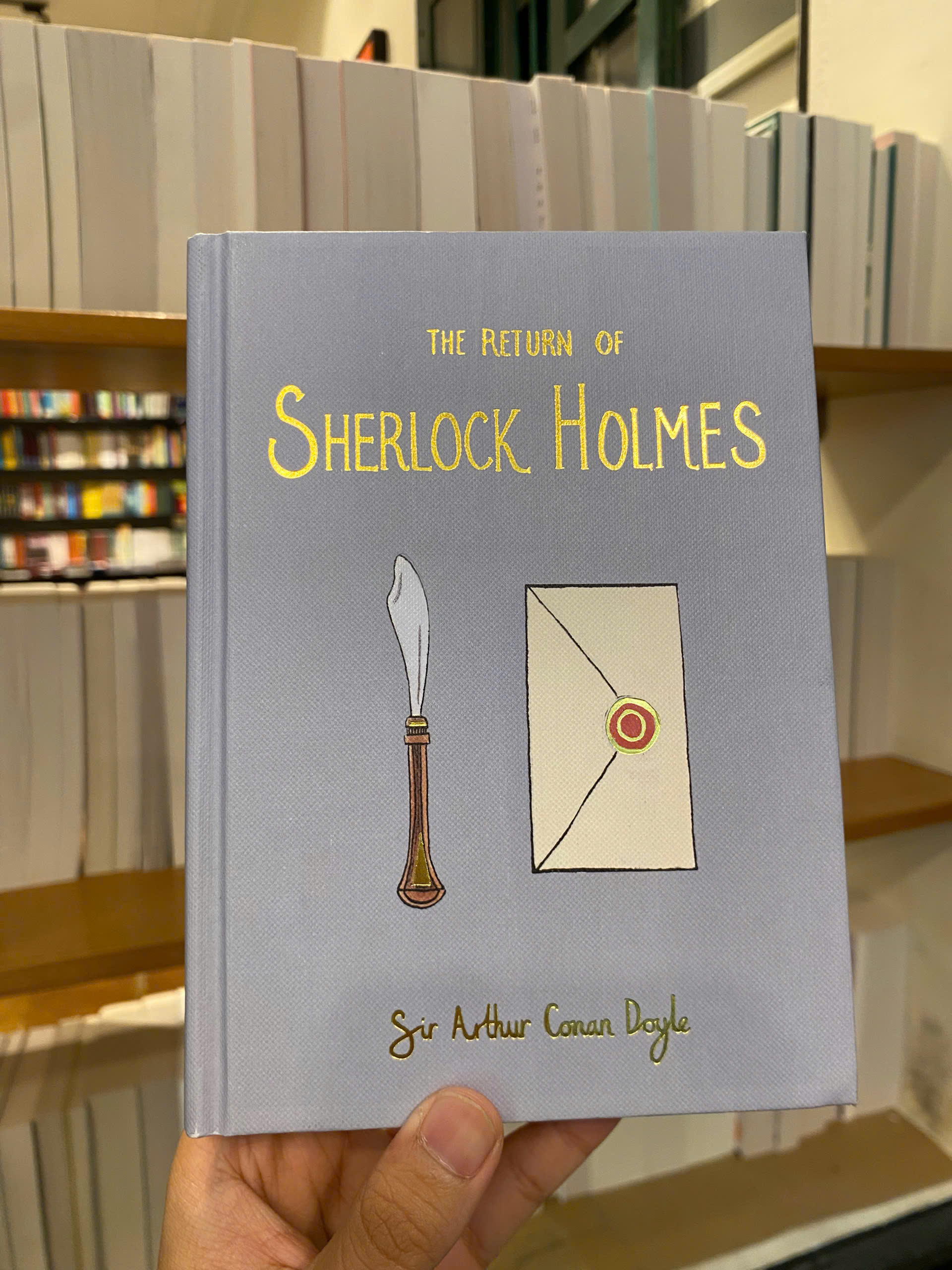 Sách -  The Return of Sherlock Holmes by Sir Arthur Conan Doyle | Classic Literature - Bìa cứng