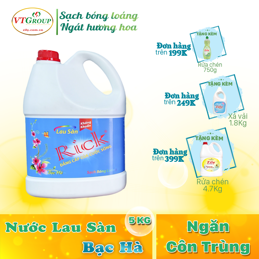 Nước lau sàn Rick 5L