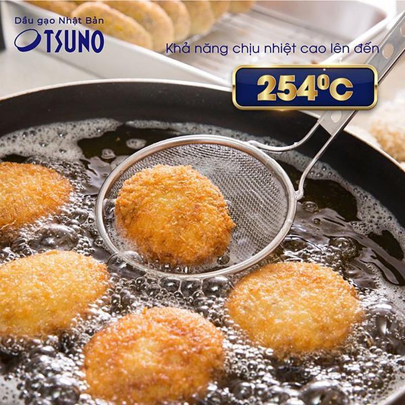 [Date 30/08/2024] Dầu Mầm Gạo Quốc Sản Nhật Bản Tsuno Cao Cấp 500g