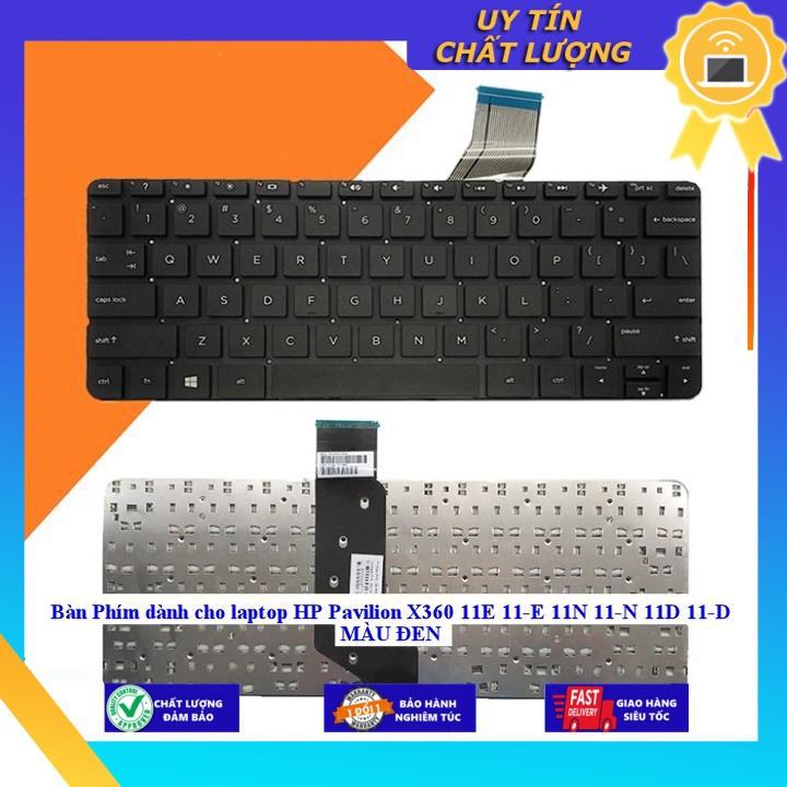 Bàn Phím dùng cho laptop HP Pavilion X360 11E 11-E 11N 11-N 11D 11-D MÀU ĐEN - Hàng chính hãng MIKEY1380