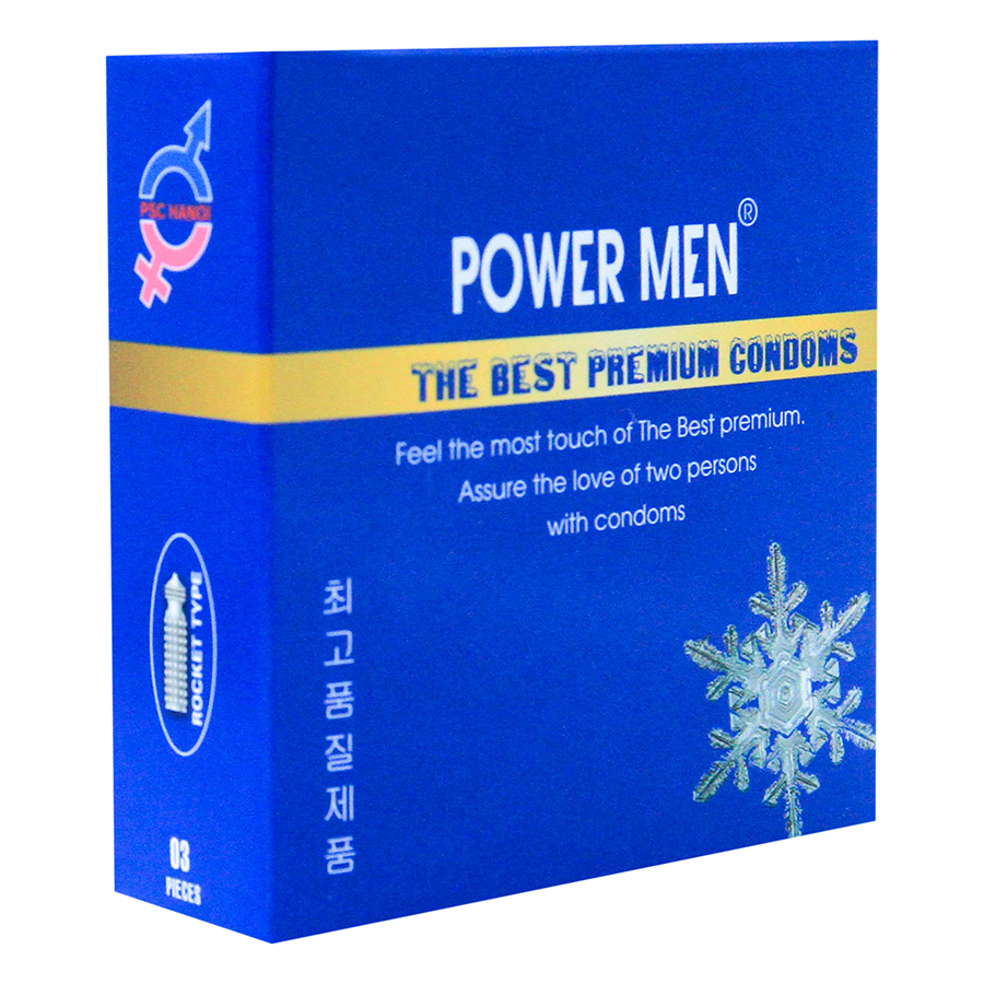 Bao Cao Su Powermen Hương Bạc Hà Tăng Khoái Cảm