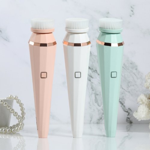 Máy rửa mặt massage kết hợp tẩy trang đa năng 4 in 1 - HACHIKA