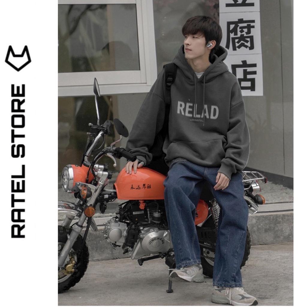 Áo Hoodie Nỉ Bông Nam Nữ RELAD Ulzzang Unisex Form Rộng