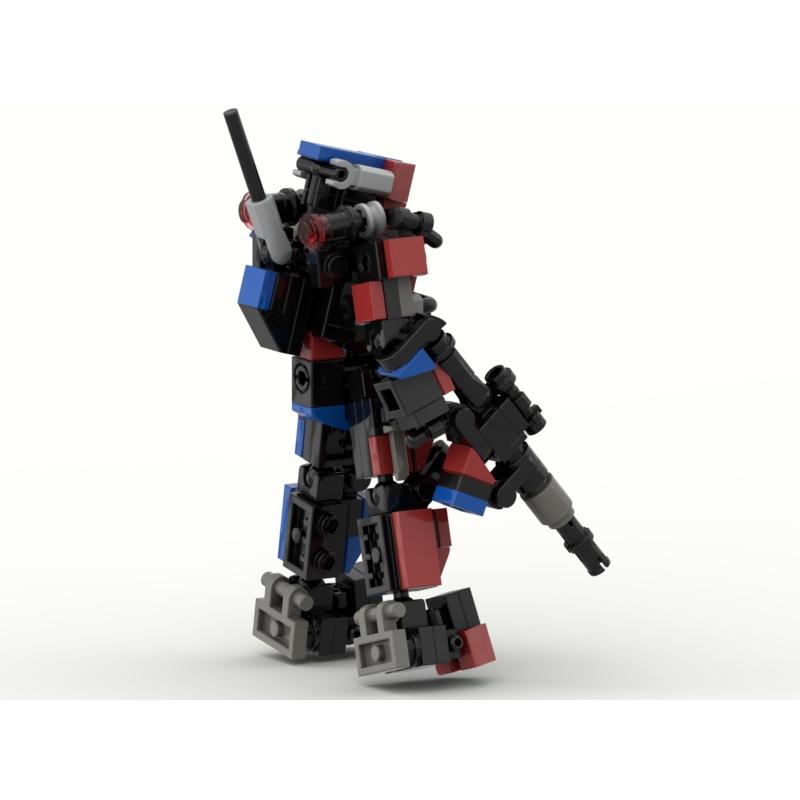 Đồ chơi lắp ráp Moc Robot Mech Rapid