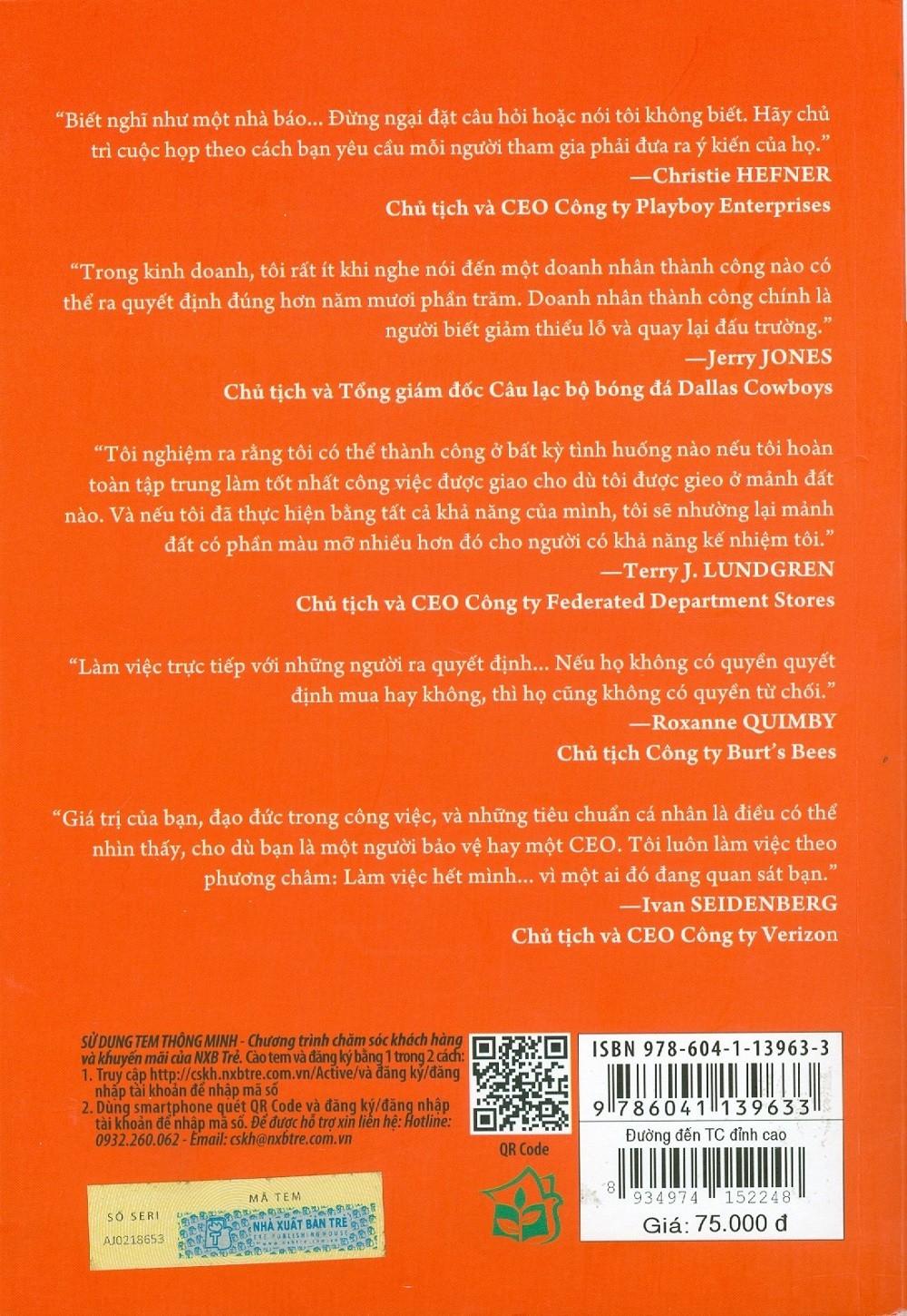 Sách Đường Đến Thành Công Đỉnh Cao