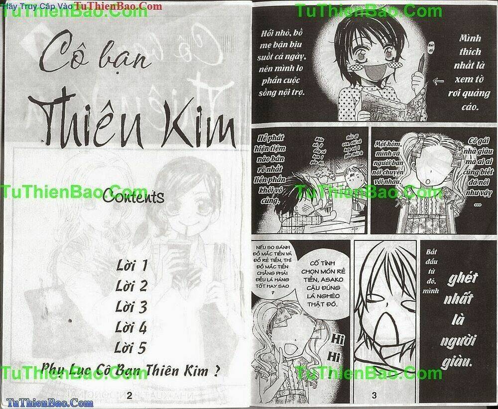 cô bạn thiên kim chapter 1 3