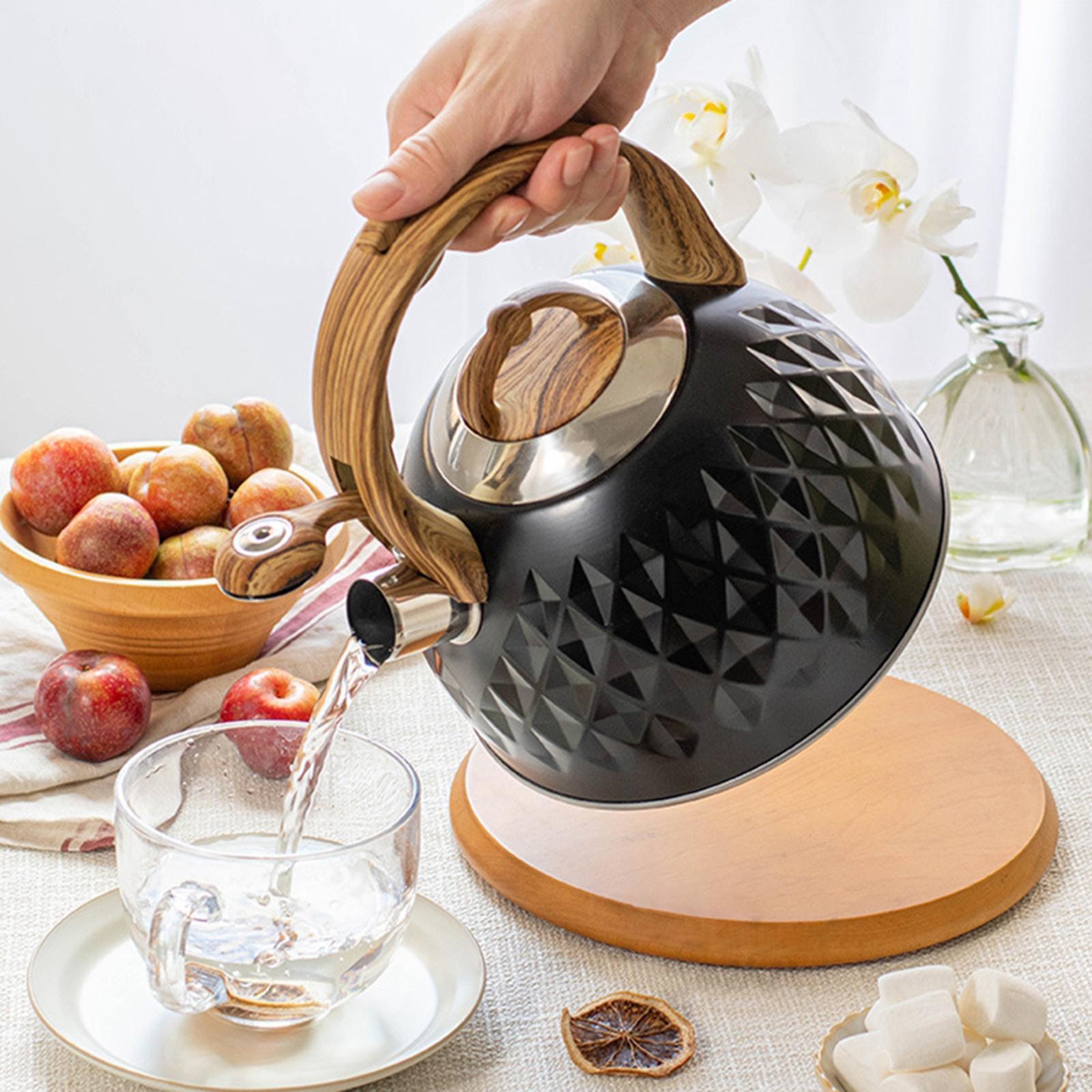 Portable 3L Whistling Kettle top Kettle Picnic Kitchen Tea Camping