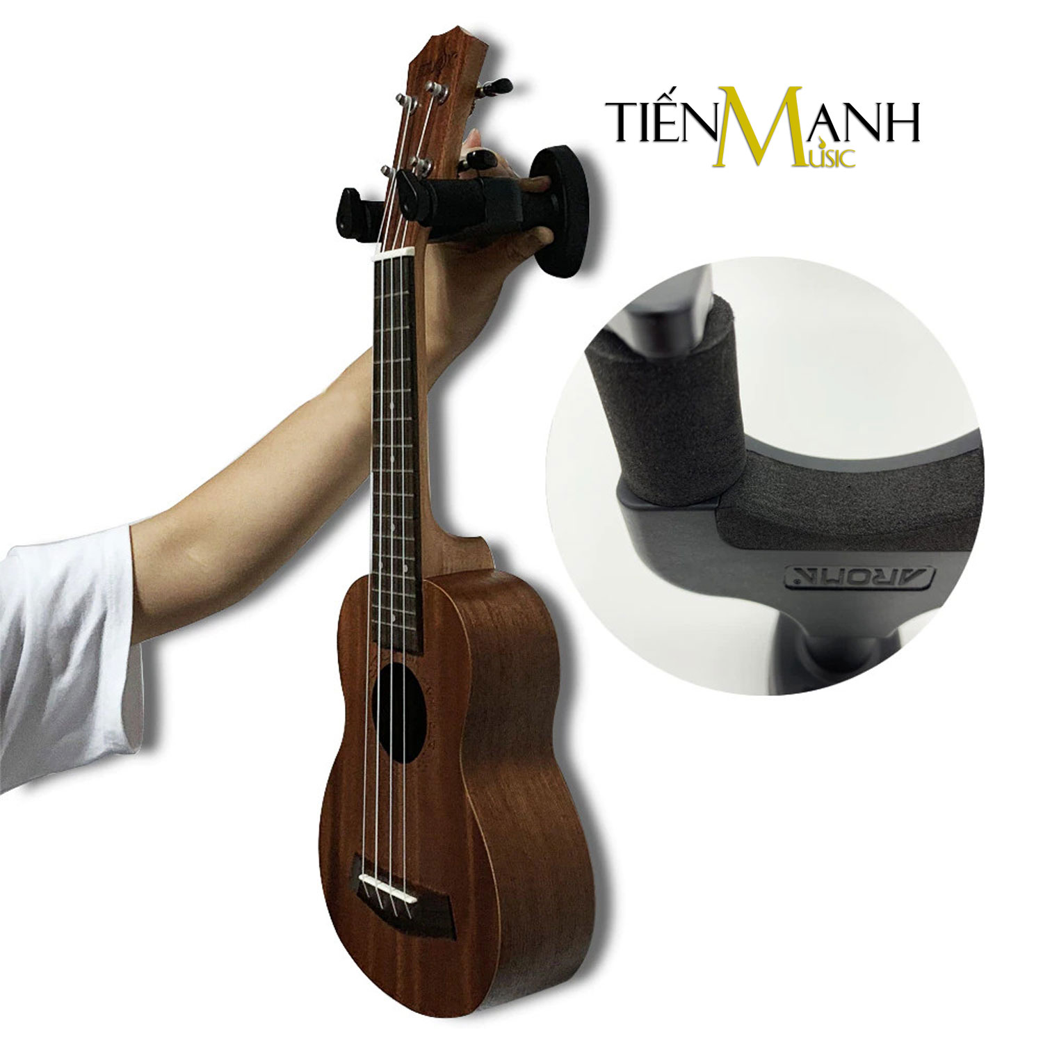 Aroma AH-81 Giá Treo Đàn Guitar, Ukulele, Violin AH81 Hàng Chính Hãng - Kèm Móng Gẩy DreamMaker