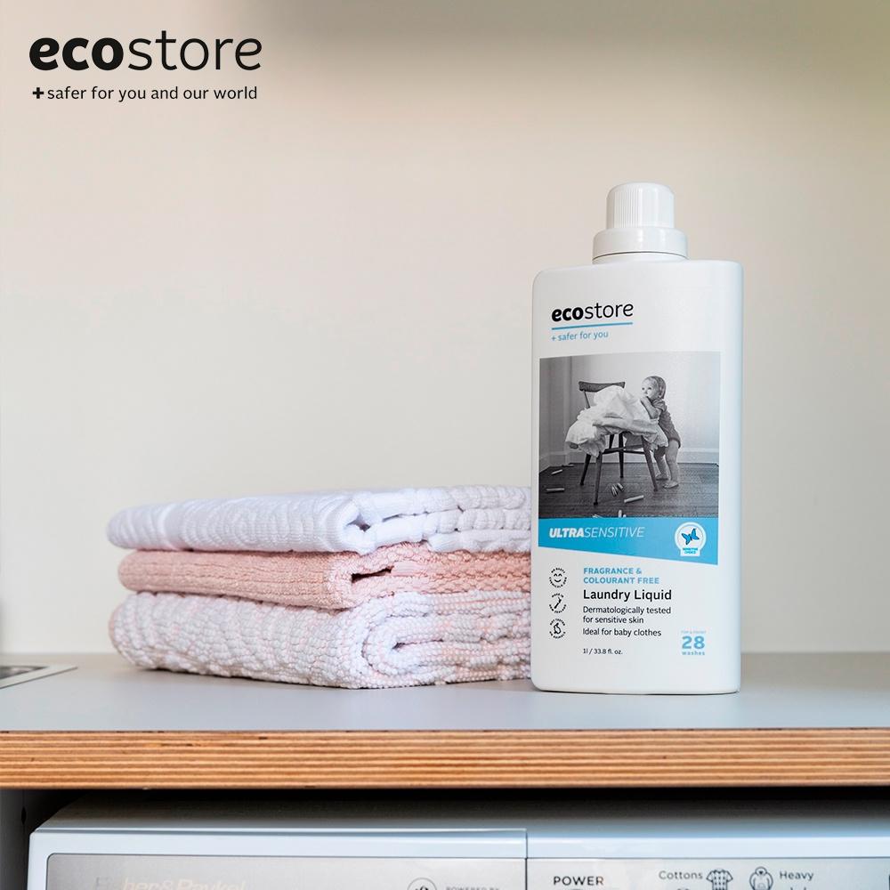 Ecostore Nước giặt dành cho da nhạy cảm gốc thực vật 1000ml (Ultra Sensitive Laundry Liquid)