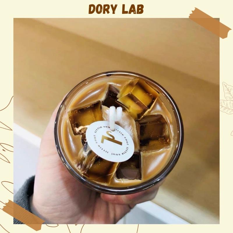 Nến Thơm Ly Cà Phê Sữa Độc Đáo Không Khói Giúp Thư Giãn, Phụ Kiện Decor - Dory Lab