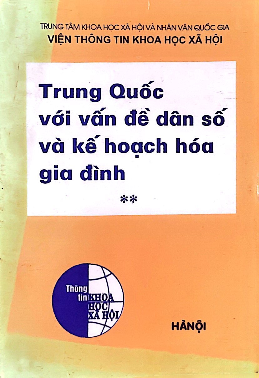 Combo Trung Quốc Với Vấn Đề Dân Số Và Kế Hoạch Hóa Gia Đình tập 1 + Tập 2 (2 cuốn)