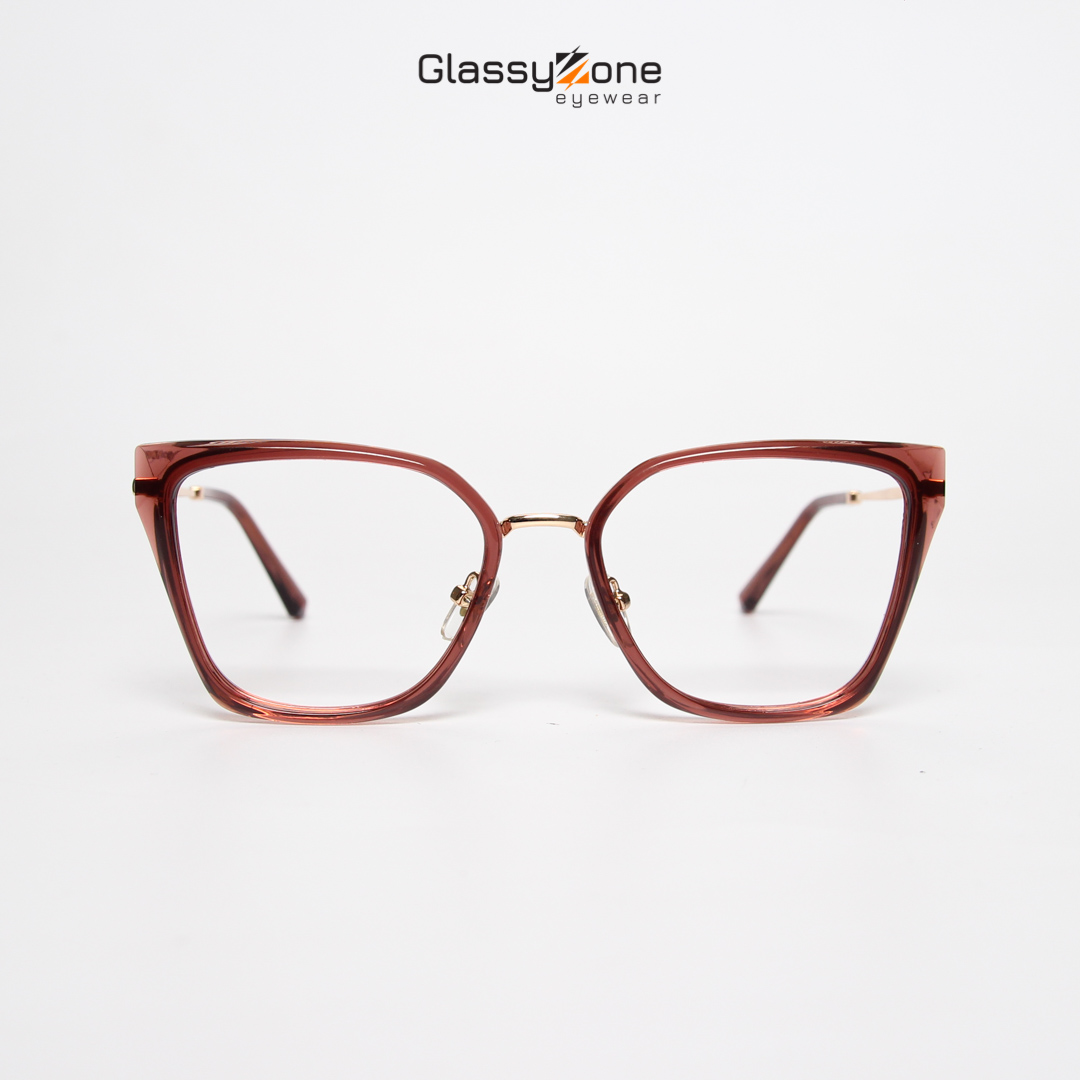 Gọng kính cận, Mắt kính giả cận nhựa Form mèo Nữ Joyie - GlassyZone
