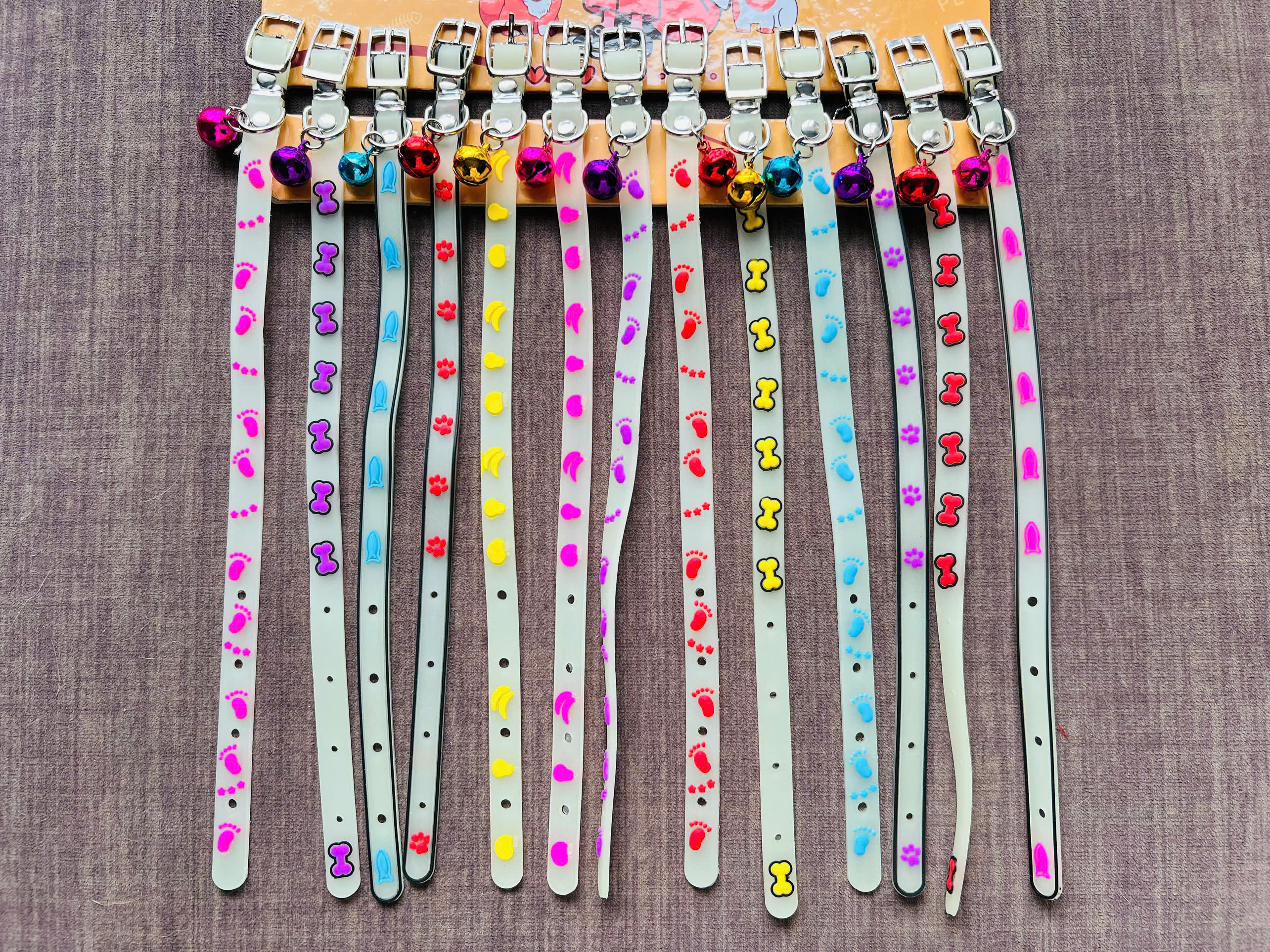 VÒNG CỔ PHÁT QUANG DỄ THƯƠNG SIZE 16-24CM CHO THÚ CƯNG CHÓ MÈO