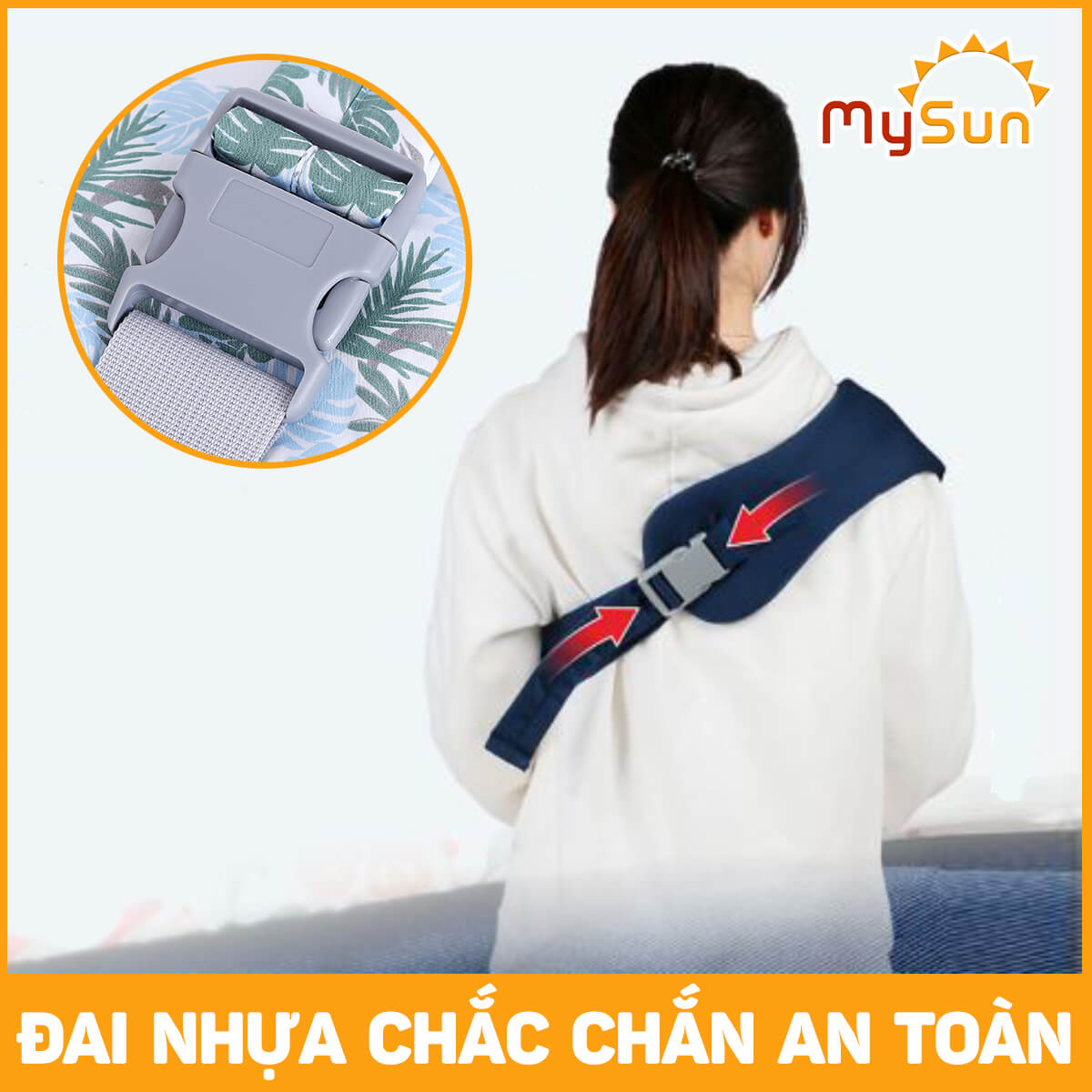 Địu điệu vải trẻ em giá rẻ cho e bé sơ sinh 1 2 3 … 12 tháng tuổi ngồi, nằm.