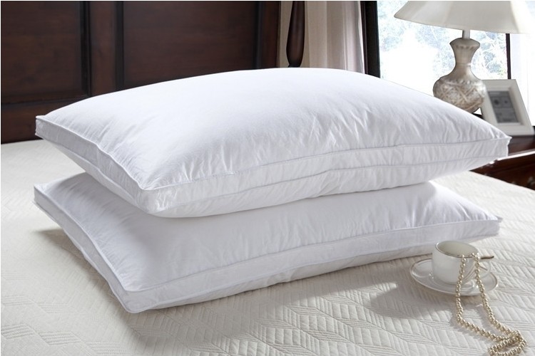 1 Ruột gối Lông Vũ Microfiber A 47 x 67 cm - tặng kèm túi xách sang trọng - Tạo giấc ngủ bồng bềnh, an toàn sức khoẻ