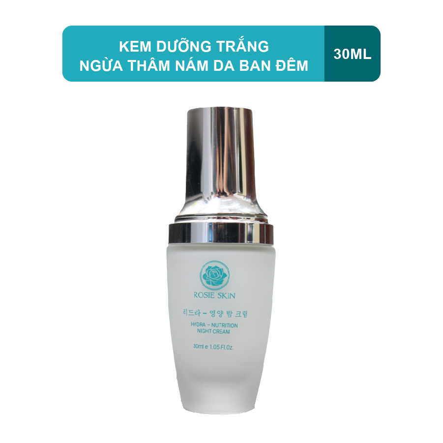 Kem Dưỡng Trắng Da Ngăn Ngừa Lão Hóa Rosie Skin 30ml - HYDRA-NUTRITION NIGHT CREAM