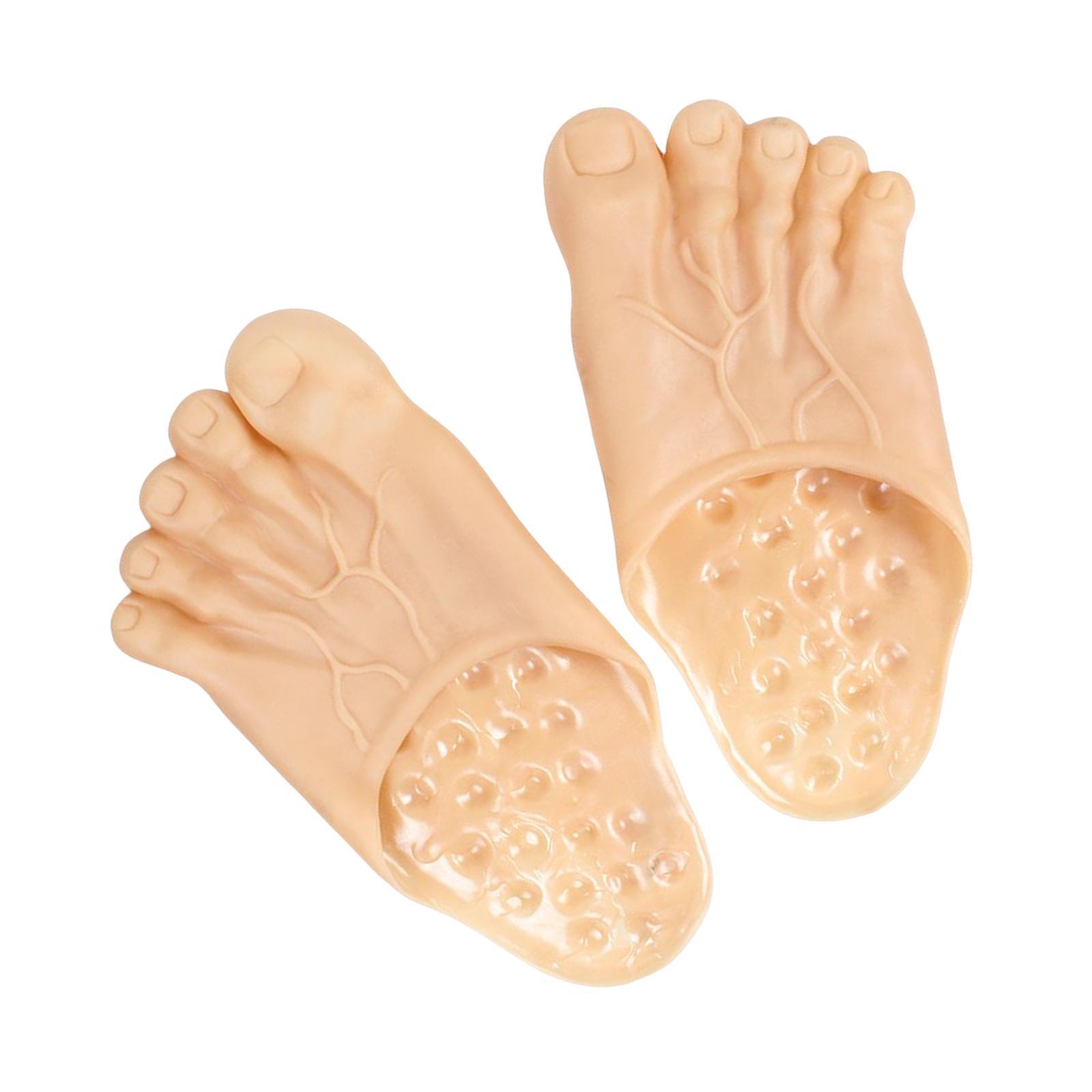 PVC Big Toe Slippers, , Sandals,Halloween Costume Accessories,Funny  Slippers ,