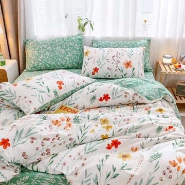 Set Cotton Living 100% Cotton Hàng Nhập Khẩu Cao Cấp Hoa Nhí