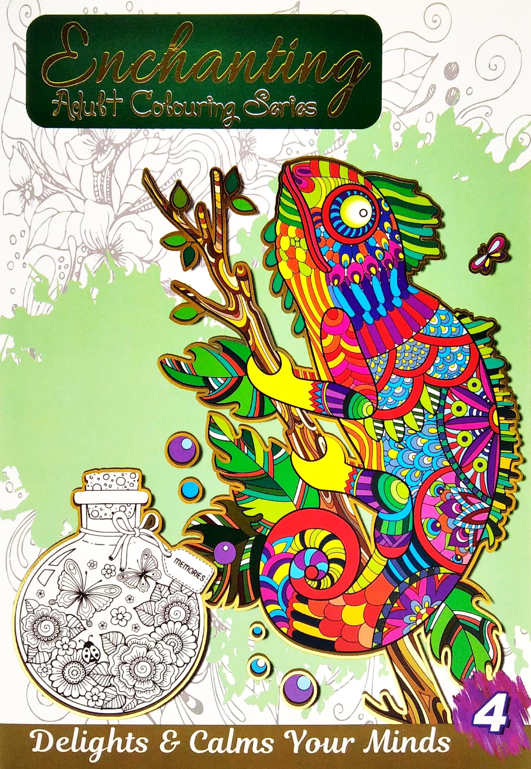 Enchanting Adult Colouring Series - Book 4