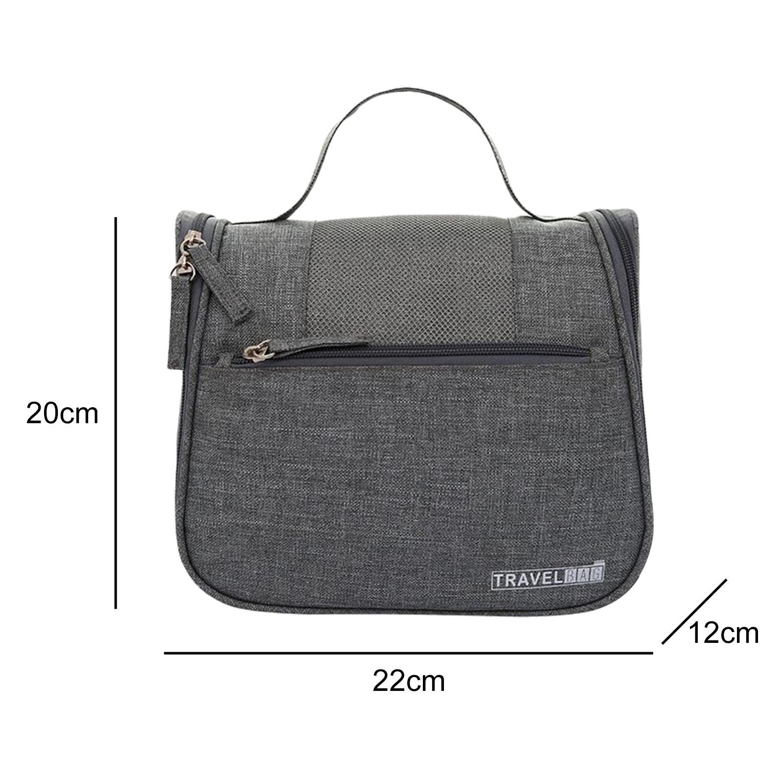 Toiletry Bag Wash Bag Travel Storage Bag for Shampoo Toothbrush Shower Gel