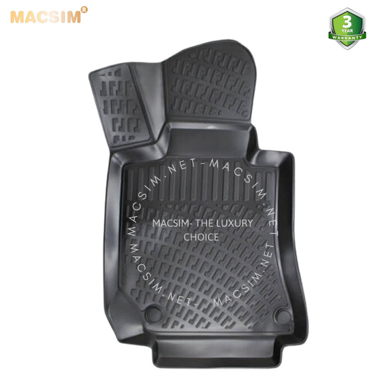 Thảm lót sàn ô tô nhựa TPU Silicon Mercedes E Class W211 third generation 2003-2009 Nhãn hiệu Macsim