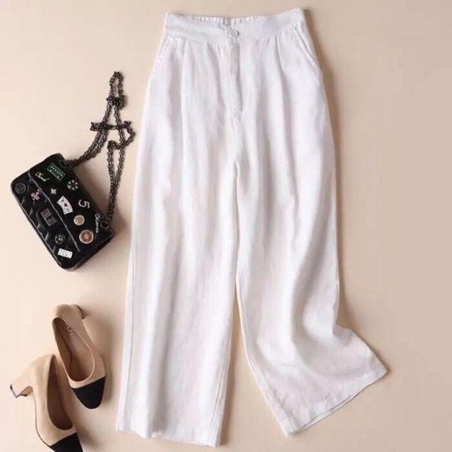 Quần ống sớ đũi nhật siêu mát extra