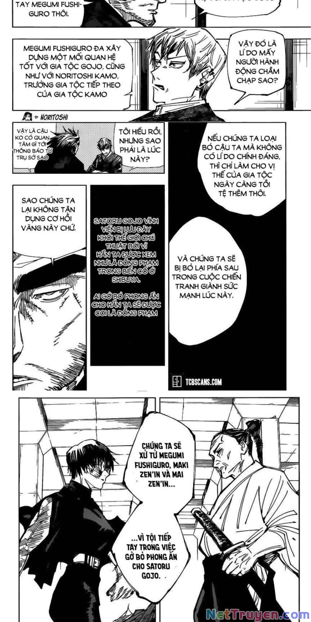 jujutsu kaisen - chú thuật hồi chiến chapter 148 7