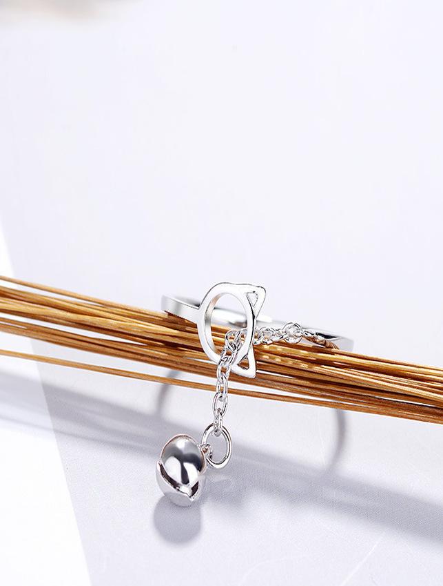 Nhẫn nữ thời trang hình mèo N28