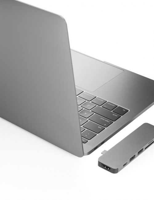 HYPERDRIVE SOLO 7-IN-1 USB-C HUB FOR MACBOOK, PC &amp; DEVICES - Hàng Nhập Khẩu