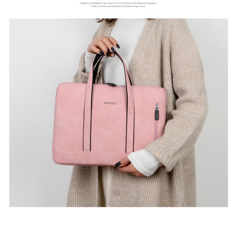 Túi Đựng Laptop Nữ Cặp Thời Trang Chống Thấm Nước Máy Tính Tay Dành Cho 12 13.3 14 15 15.6 Inch Nữ Túi Xách Tay
