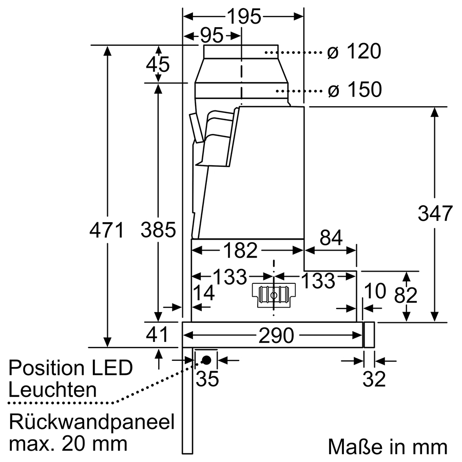 Máy hút mùi Bosch DFS067K51 - Hàng chính hãng