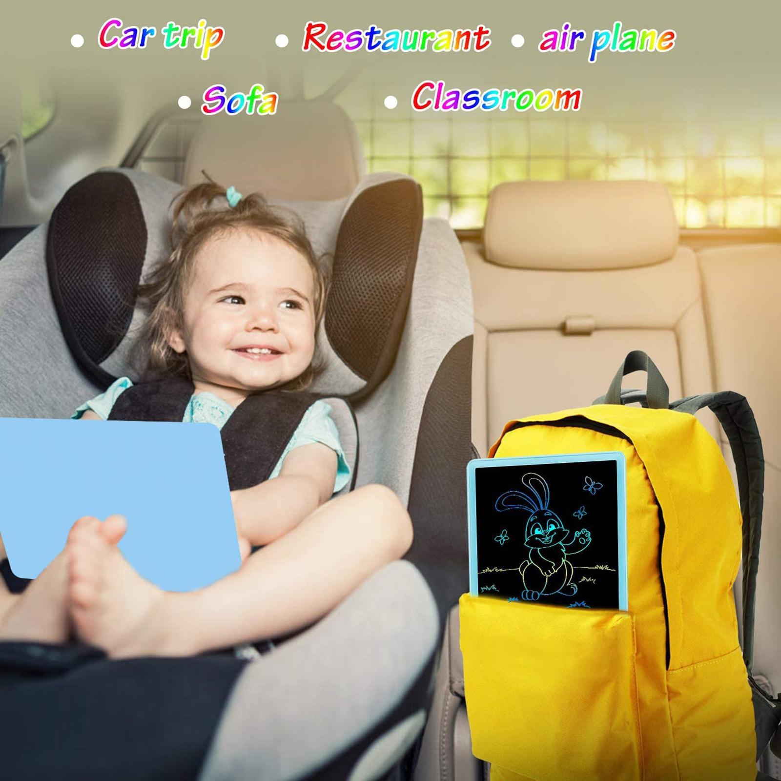 Ultra-thin 10 inch LCD Writing Tablet Electronic Graphic Board Pad Blue