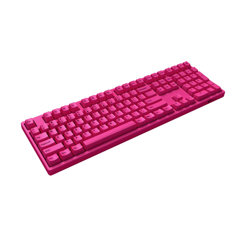 Bàn phím cơ AKKO 3108 v2 DS Rose Red (Gateron switch) - Hàng chính hãng