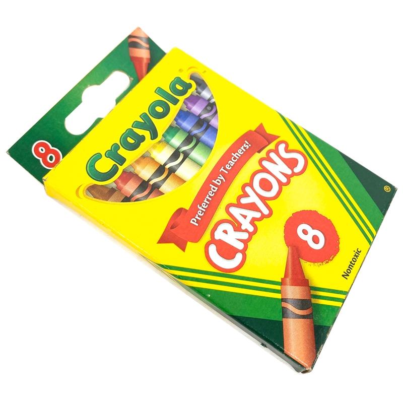 Hộp 8 Bút Màu Sáp - Crayola 523008