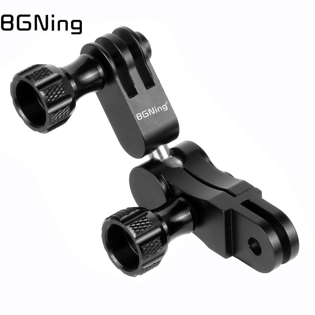 BGNING ALUMINUM 360 độ quay bộ chuyển đổi khớp gắn cho GoPro Hero 10 9 8 7 Max Xiaoyi SJCAM SJ4000 Phụ kiện camera hành động