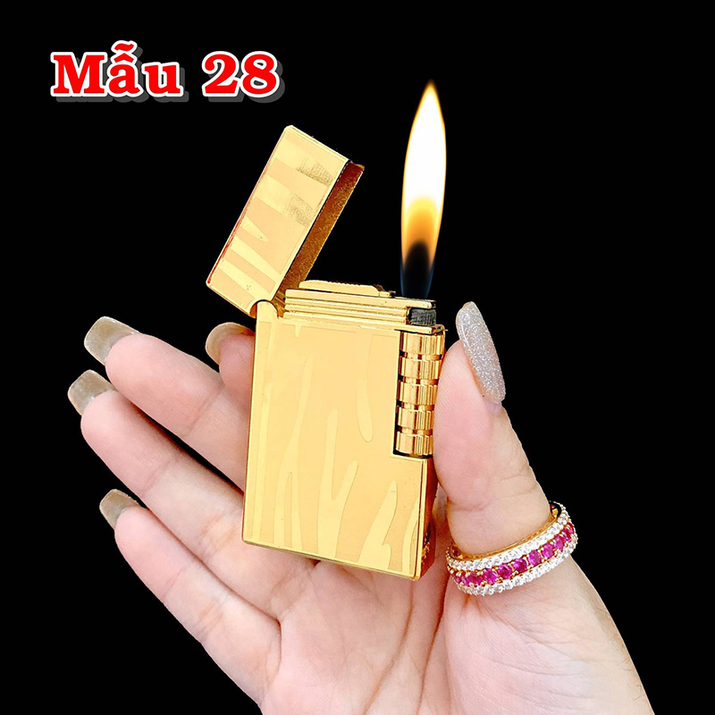 Bật Lửa Dupont Hình Vân Nước – Xài Gas