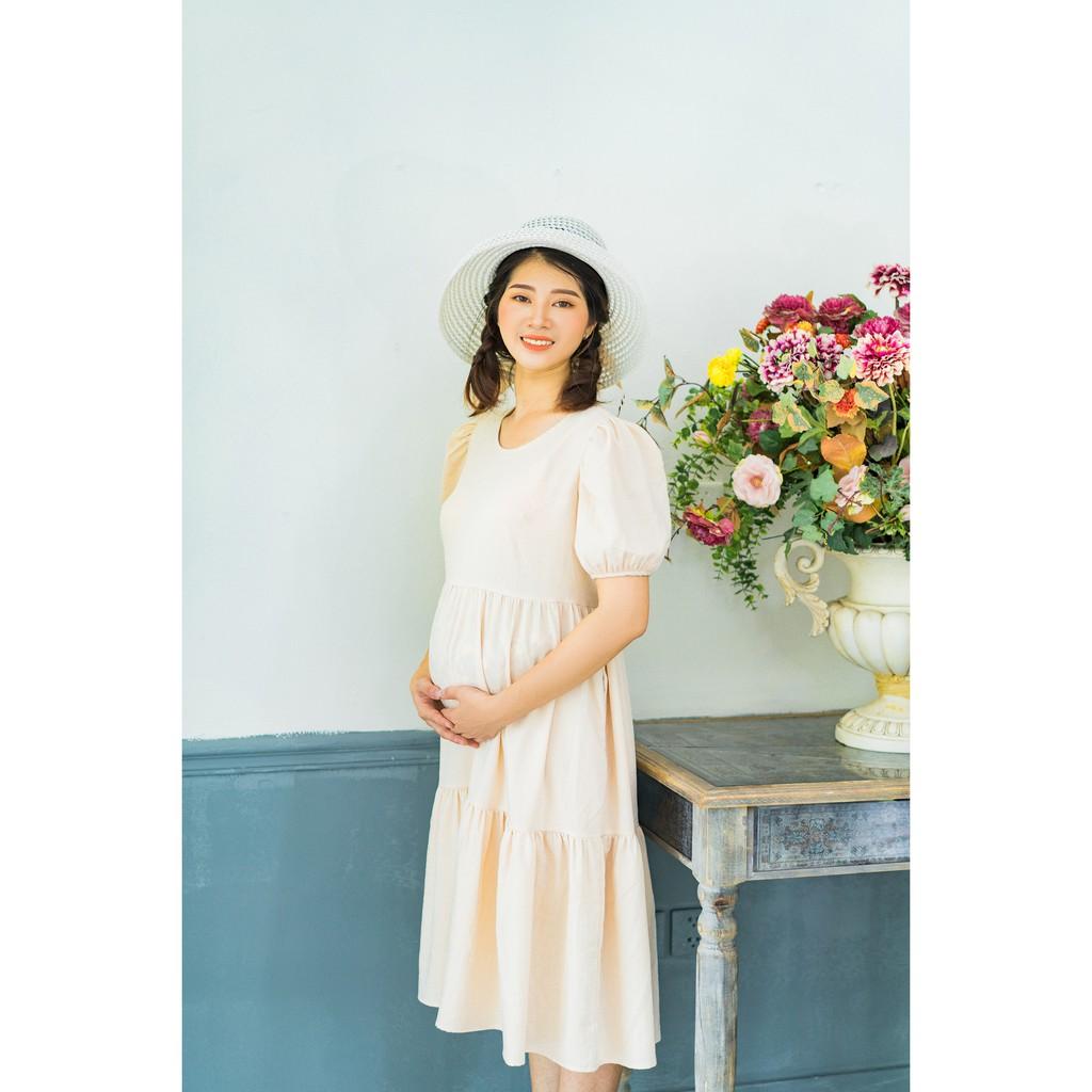 ĐẦM BẦU DÁNG XUỐNG BABY DOLL