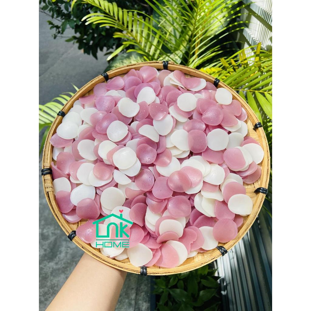 Gói 500gr bánh phồng tôm mini vị rau củ tự nhiên 100% - Hàng Xuất Khẩu