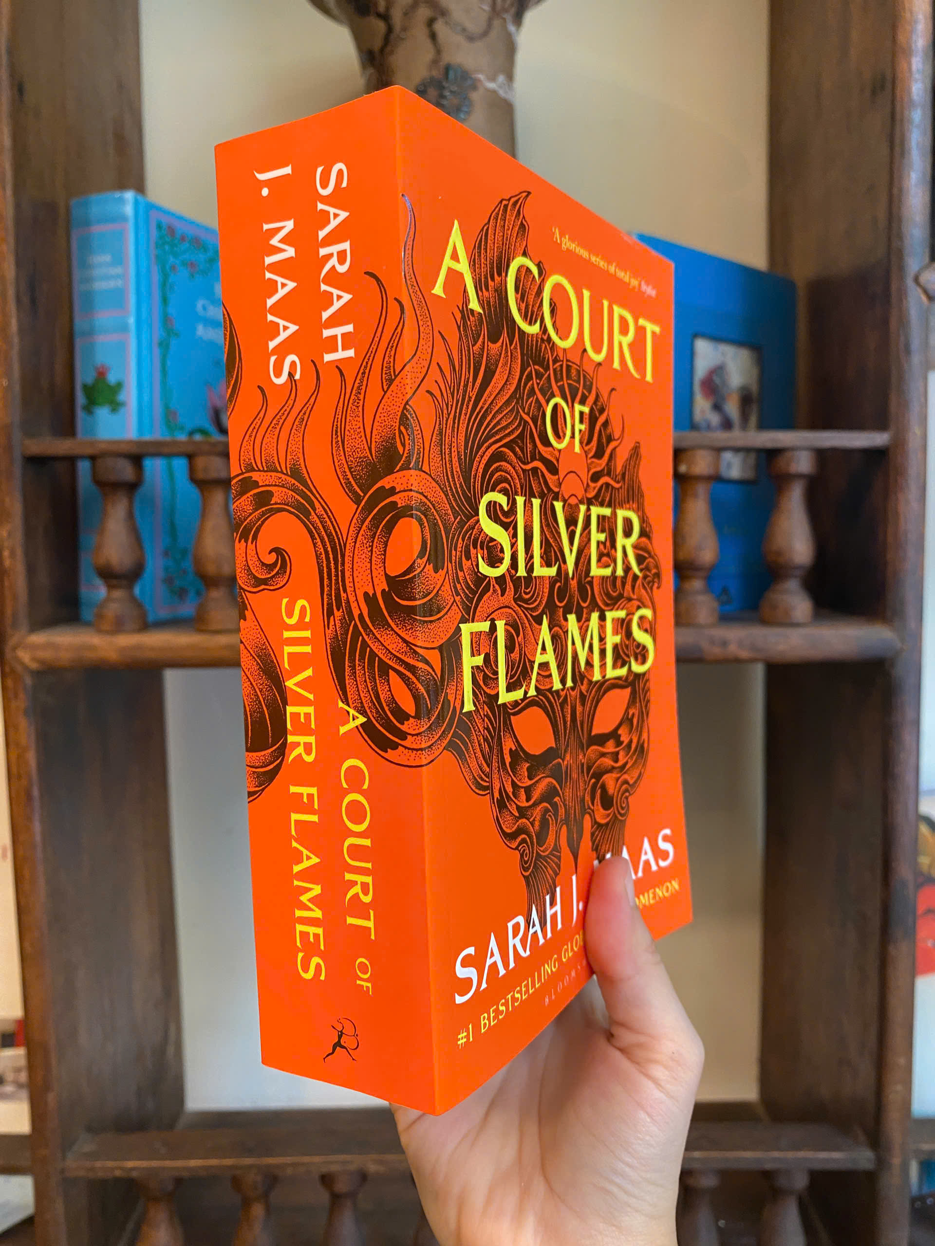 Sách - A Court of Silver Flames by Sarah J. Maas |  Fantasy / Romance Fiction / Ngoại văn Nhập khẩu