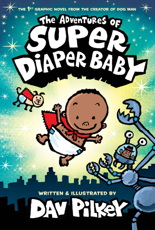 Sách ngoại văn: The Adventures Of Super Diaper Baby