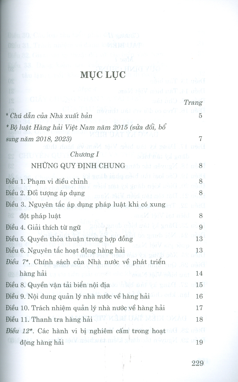 Bộ Luật Hàng Hải Việt Nam 2015 (Sửa Đổi, Bổ Sung Năm 2018, 2023)